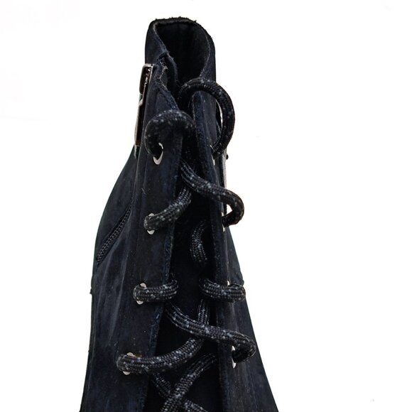 MUNRO Buckley Nubuck Leather Ankle Boot Black - Size 9.5 - Picture 9 of 16